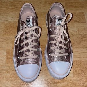 Pink Sparkle Converse